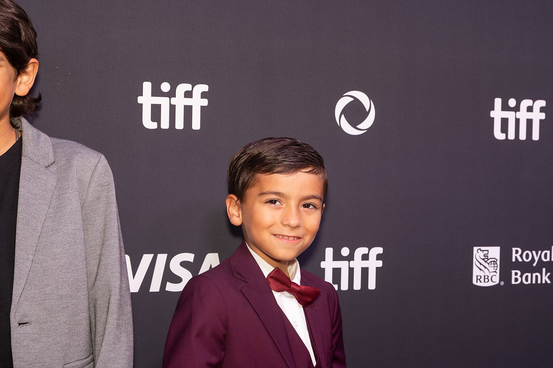Alessio Andrada, actor, at the 2025 Toronto International Film Festival (TIFF) for the movie Adulthood.