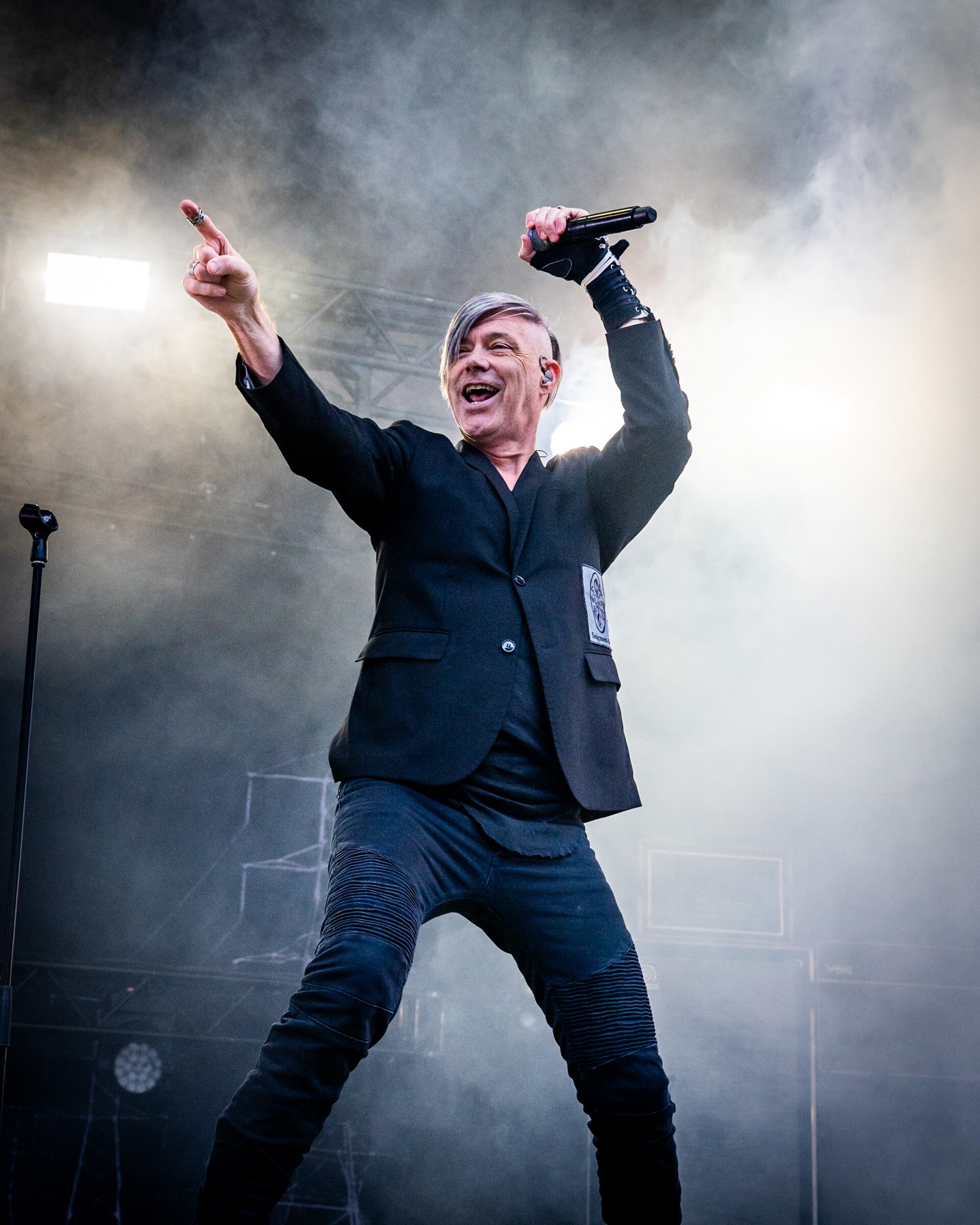 Alex Møklebust med Seigmen på festivalen Ravnedalen Live i Kristiansand, 2024
