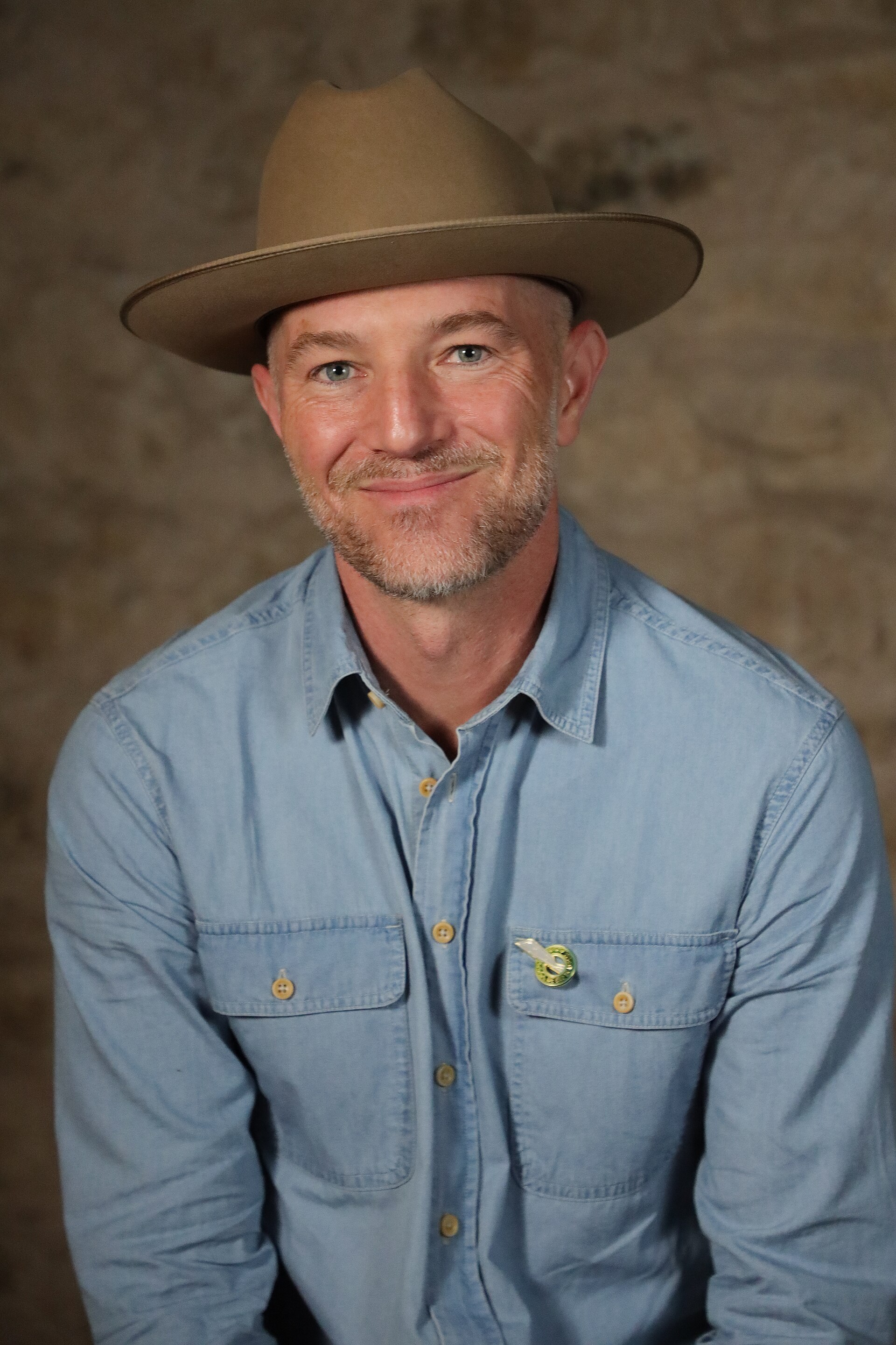 Alex Simmons at SXSW in March 2024. Taken as part of the WikiPortraits project.