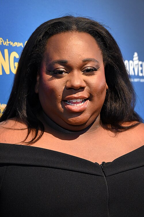 Alex Newell at the Off-Broadway opening night of "The 25th Annual Putnam County Spelling Bee," 2025