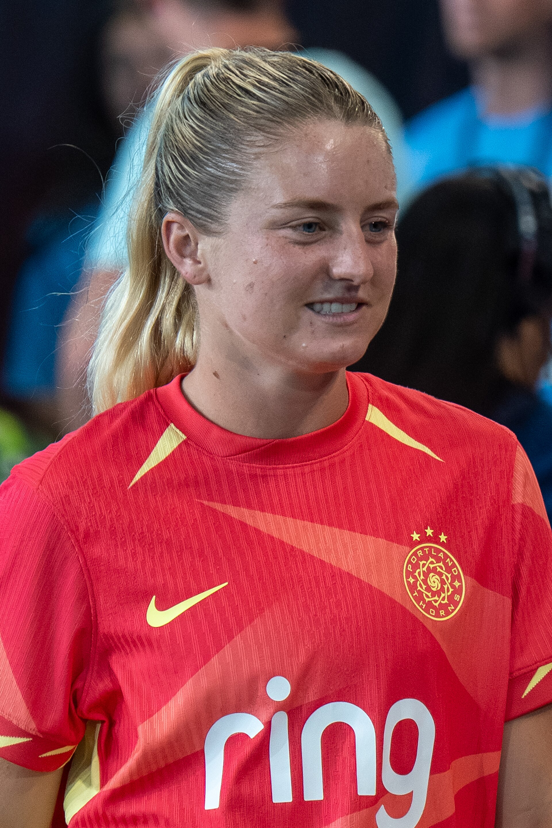 Alexa Spaanstra during Gotham FC vs Portland Thorns FC on 26 Sep 2025