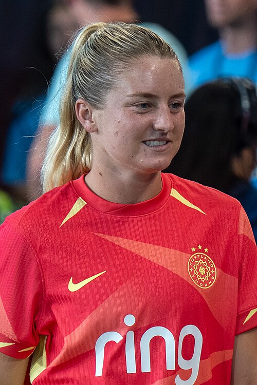 Alexa Spaanstra during Gotham FC vs Portland Thorns FC on 26 Sep 2025