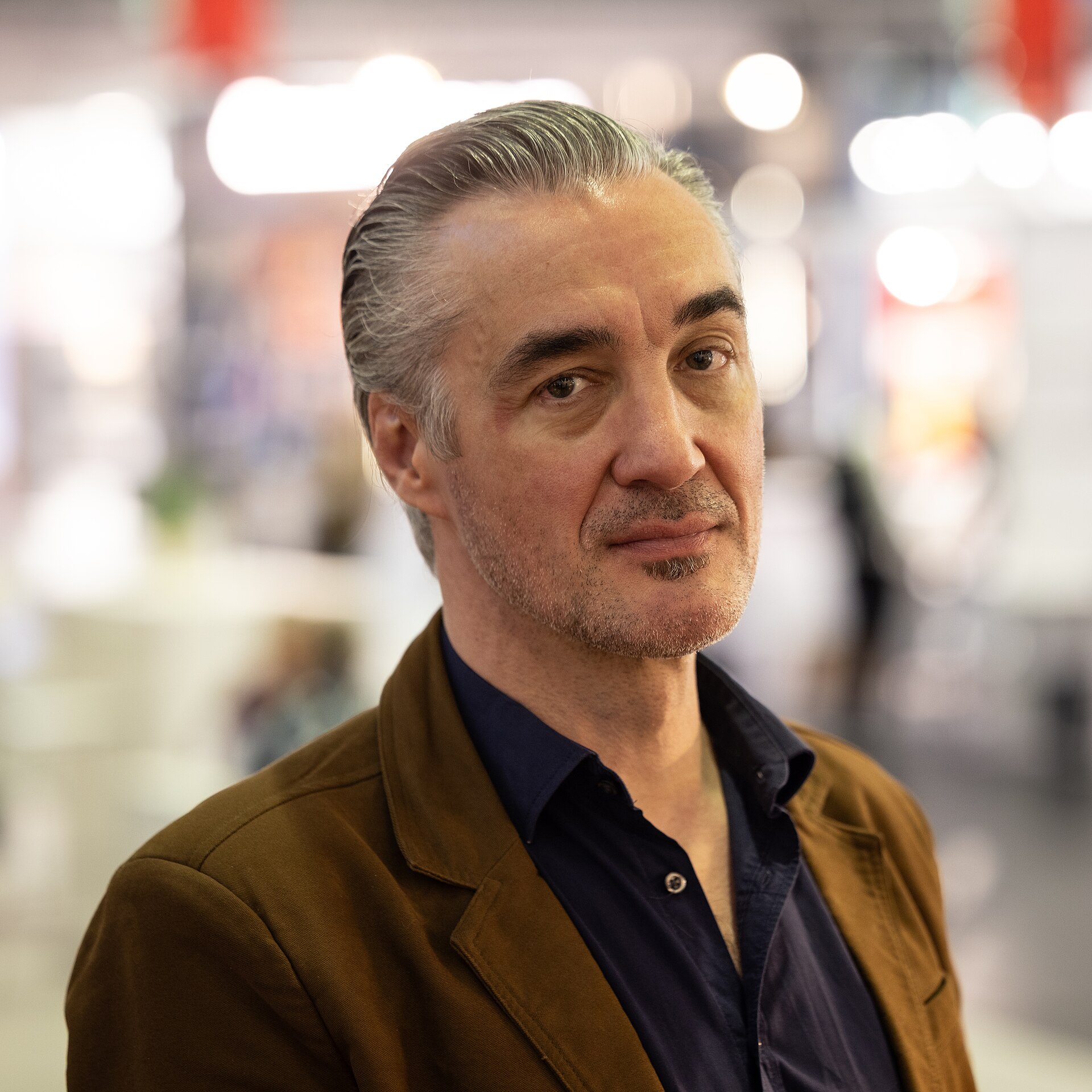 Writer Alexander Pfeiffer at the Frankfurt Book Fair 2025