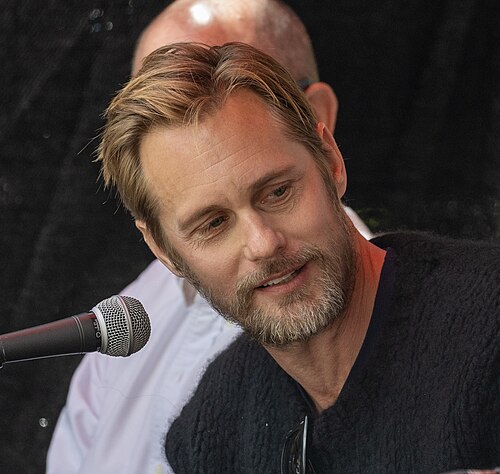 Alexander Skarsgård at the 2025 Telluride Film Festival