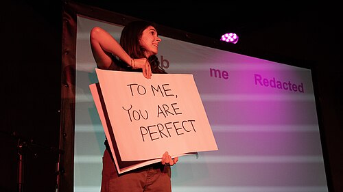 Alexis Gay at the 2024 Edinburgh Fringe Festival for Unprofessional