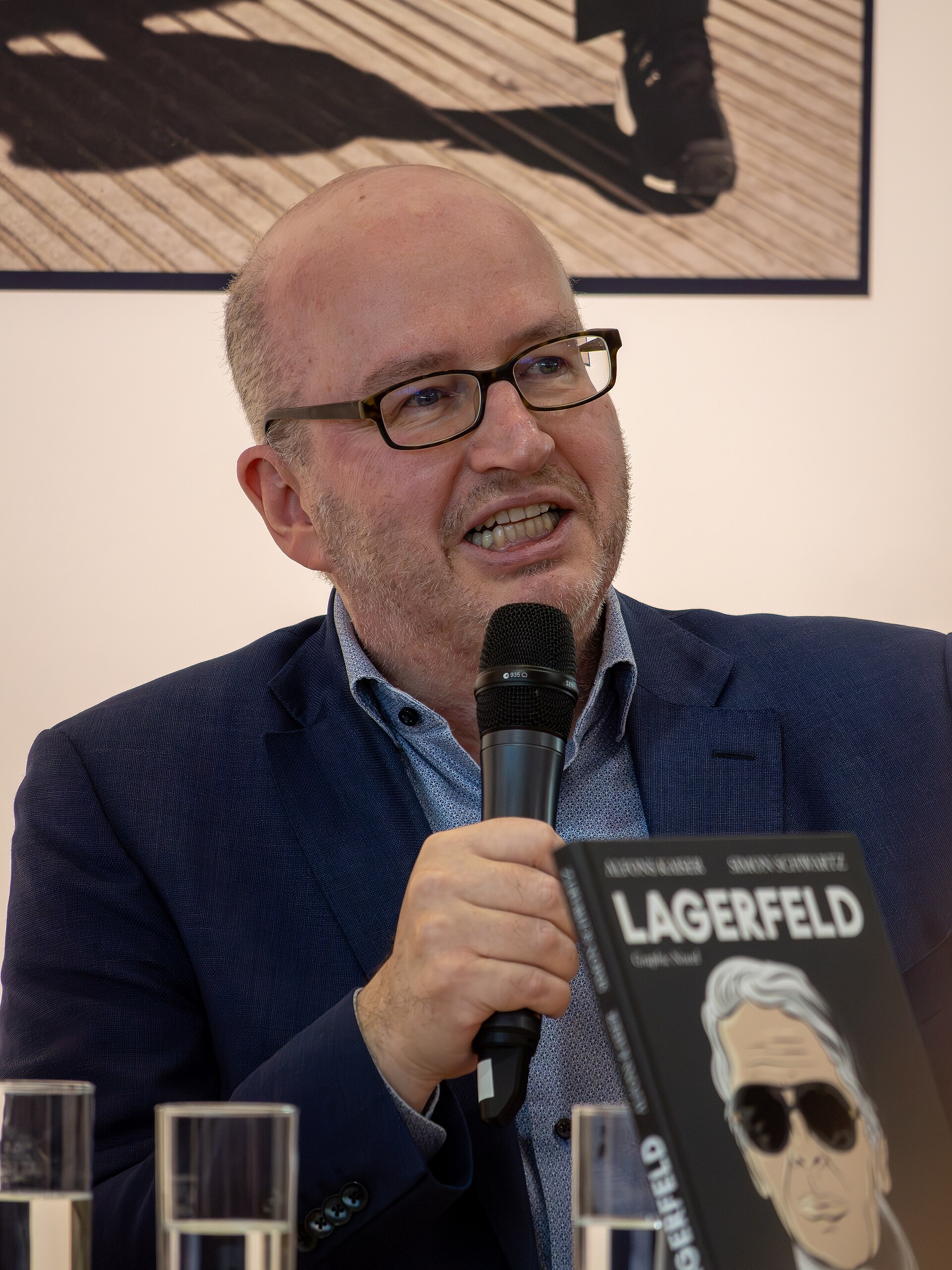Writer Alfons Kaiser at Frankfurt Book Fair 2025