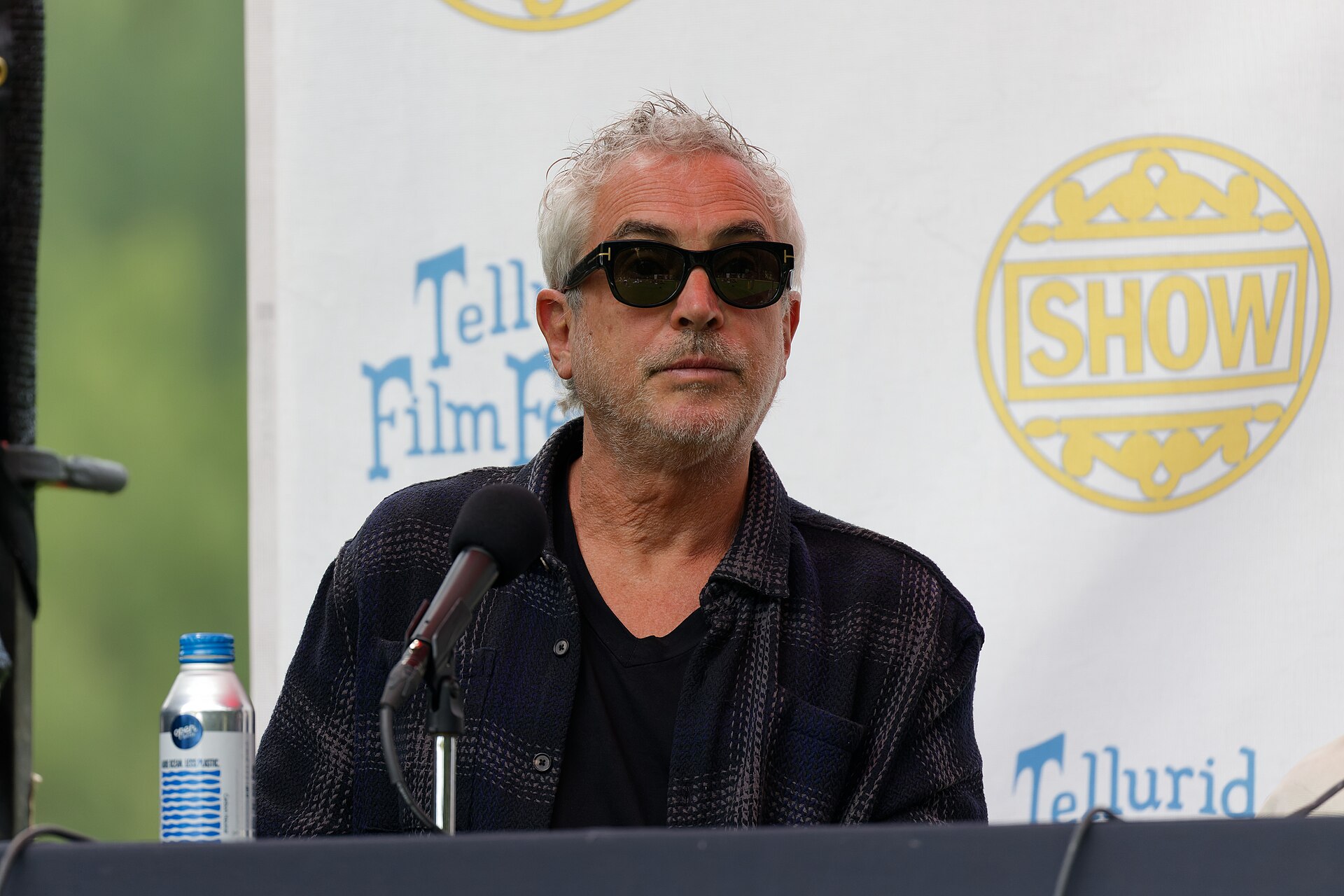 Alfonso Cuáron during the final seminar discussion at the 2024 Telluride Film Festival.