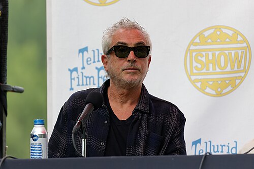 Alfonso Cuáron during the final seminar discussion at the 2024 Telluride Film Festival.