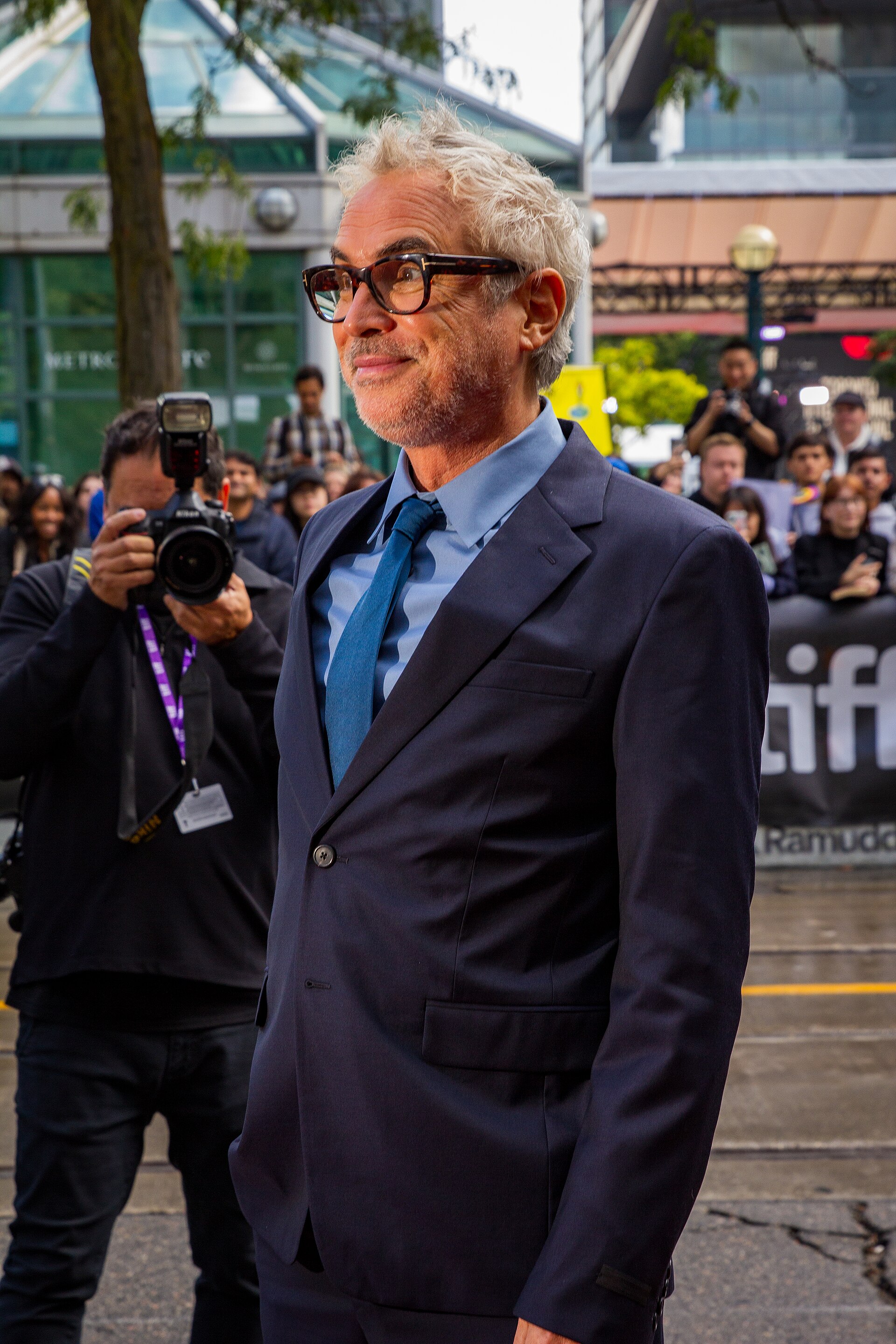 Alfonso Cuarón, director, at the 2024 Toronto International Film Festival (TIFF) for the movie Disclaimer.
