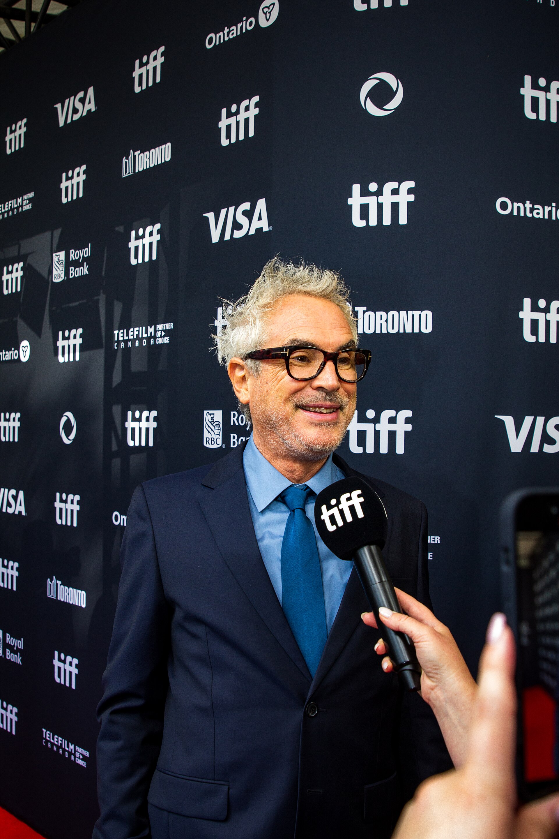 Alfonso Cuarón, director, at the 2024 Toronto International Film Festival (TIFF) for the movie Disclaimer.