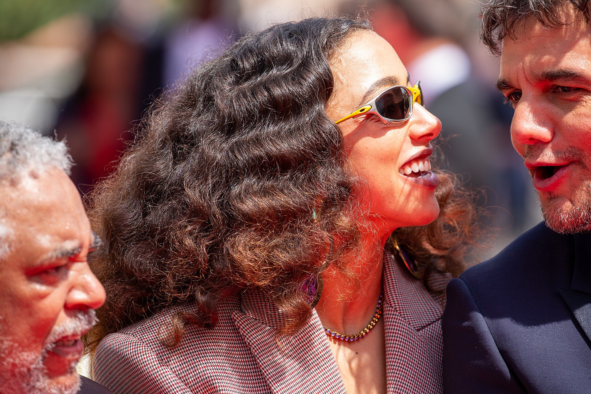 Alice Carvalho at 2025 Cannes Red Carpet for O Agente Secreto