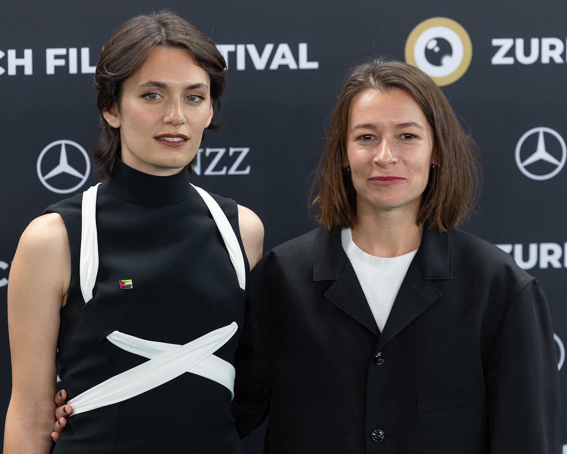 Alice Douard on the Green Carpet at the 2025 Zurich Film Festival.
