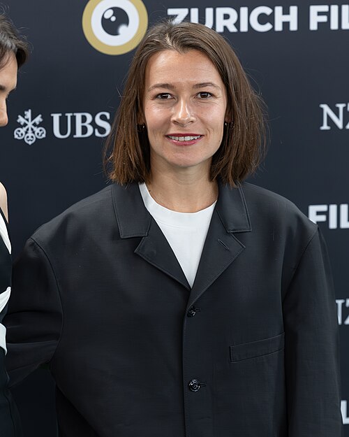 Alice Douard on the Green Carpet at the 2025 Zurich Film Festival.