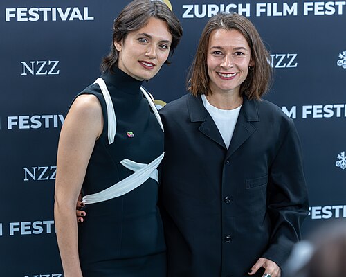 Alice Douard on the Green Carpet at the 2025 Zurich Film Festival.