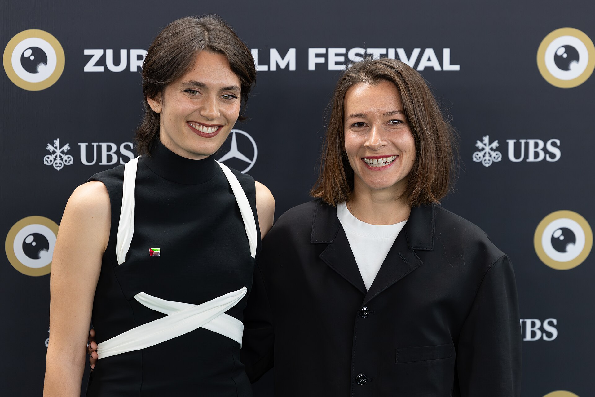 Alice Douard on the Green Carpet at the 2025 Zurich Film Festival.