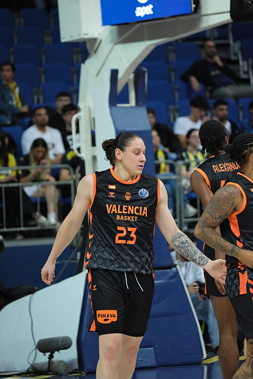 Alina Iagupova 23 Valencia Basket (women) EuroLeague Women 20251104