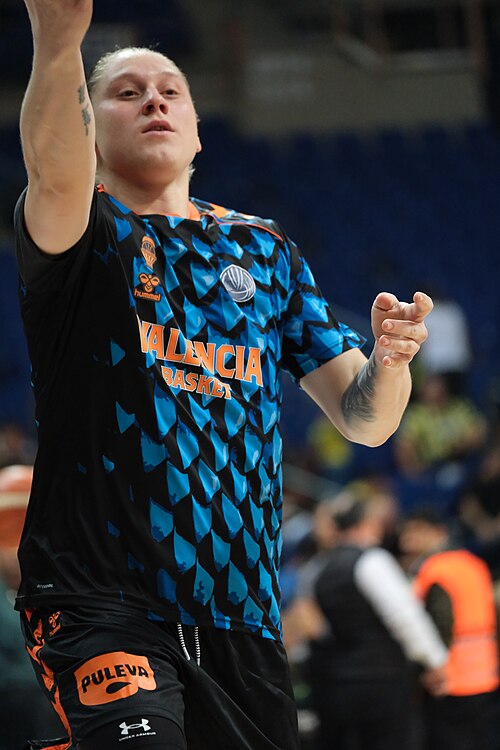 Alina Iagupova 23 Valencia Basket (women) EuroLeague Women 20251104