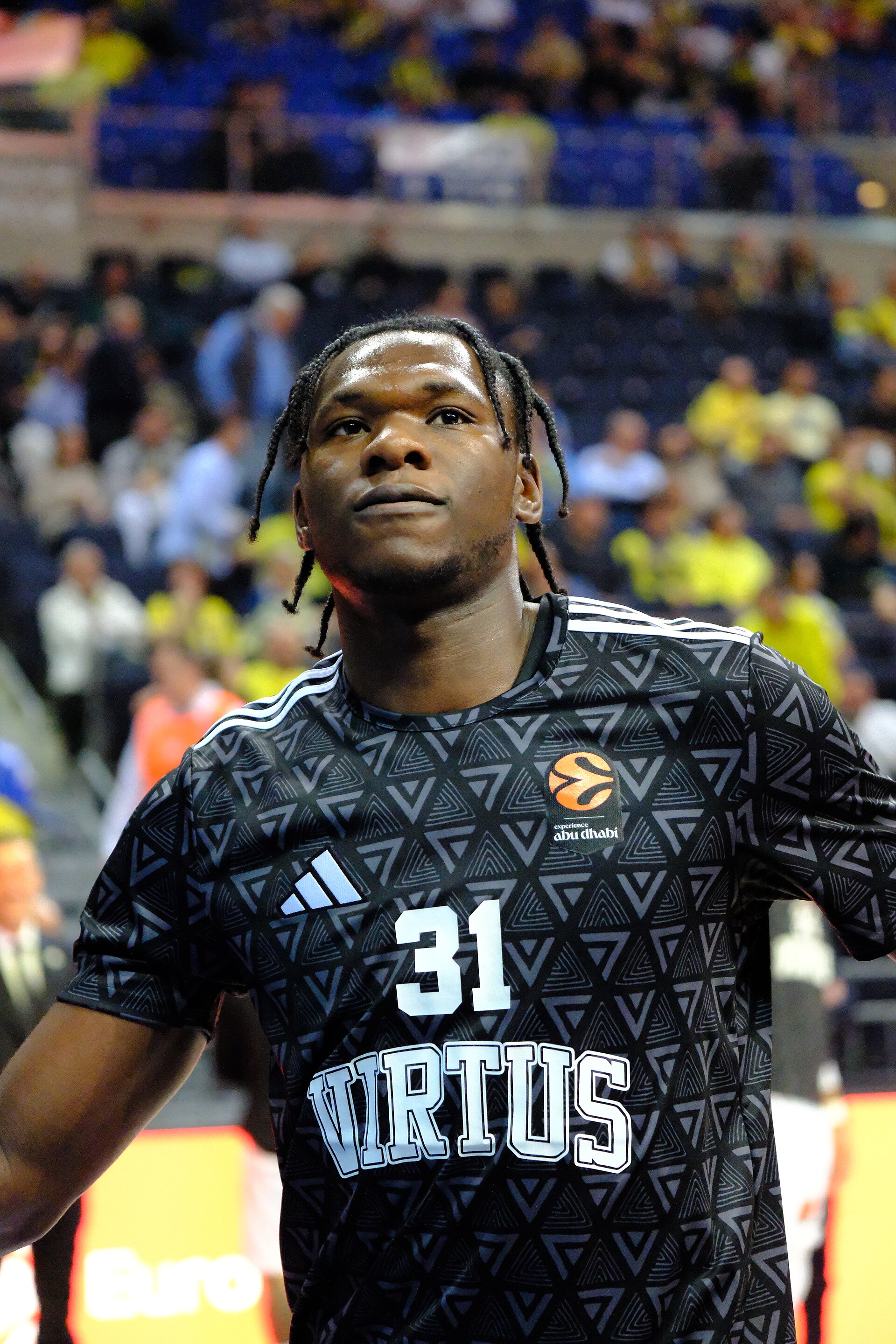 Aliou Diarra 31 Virtus Pallacanestro Bologna Euroleague 20251125