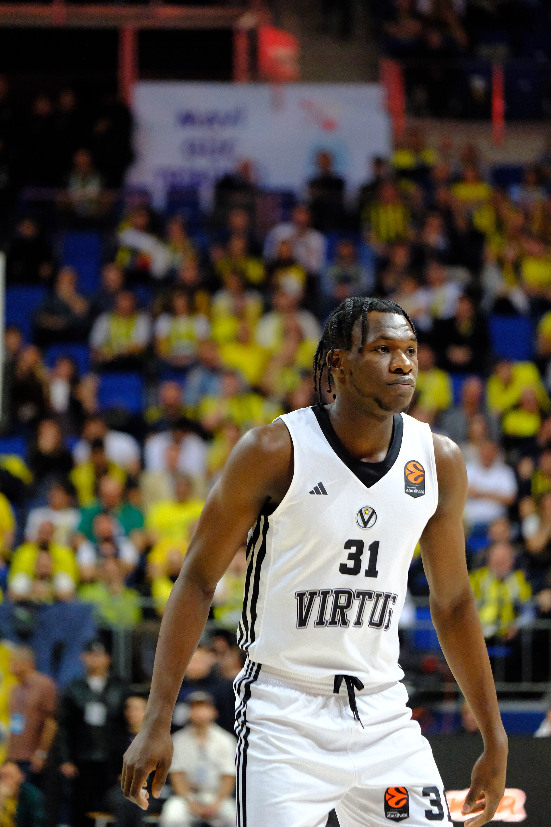Aliou Diarra 31 Virtus Pallacanestro Bologna Euroleague 20251125