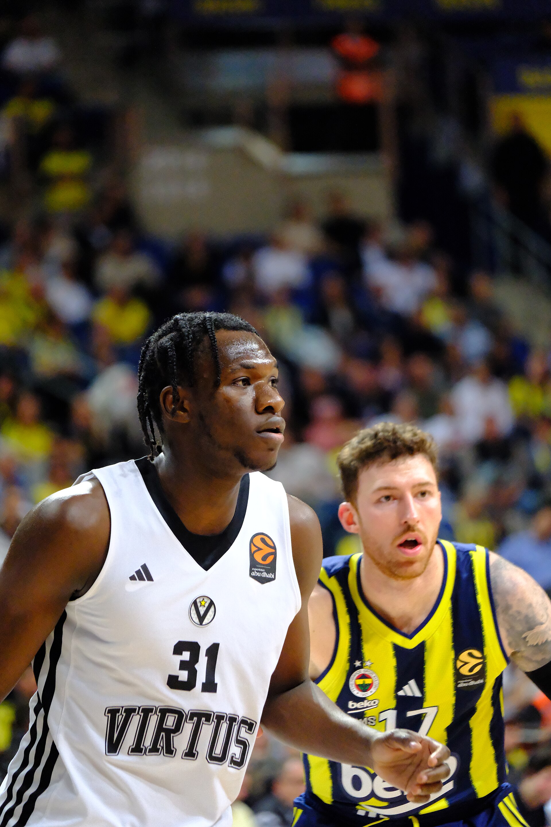 Aliou Diarra 31 Virtus Pallacanestro Bologna Euroleague 20251125