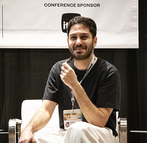 Alireza Shojaian at the 2025 South by Southwest festival.