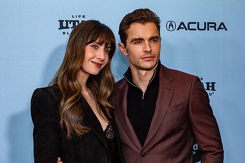 Alison Brie and Dave Franco, actors, at the 2025 Sundance Film Festival for the movie Together.