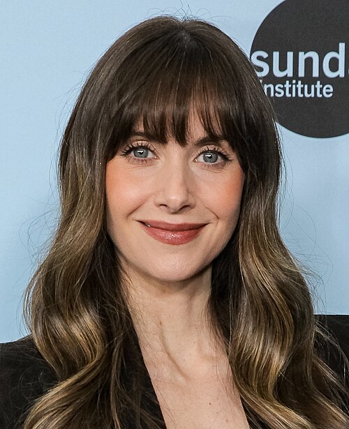 Alison Brie, actor, at the 2025 Sundance Film Festival for the movie Together.
