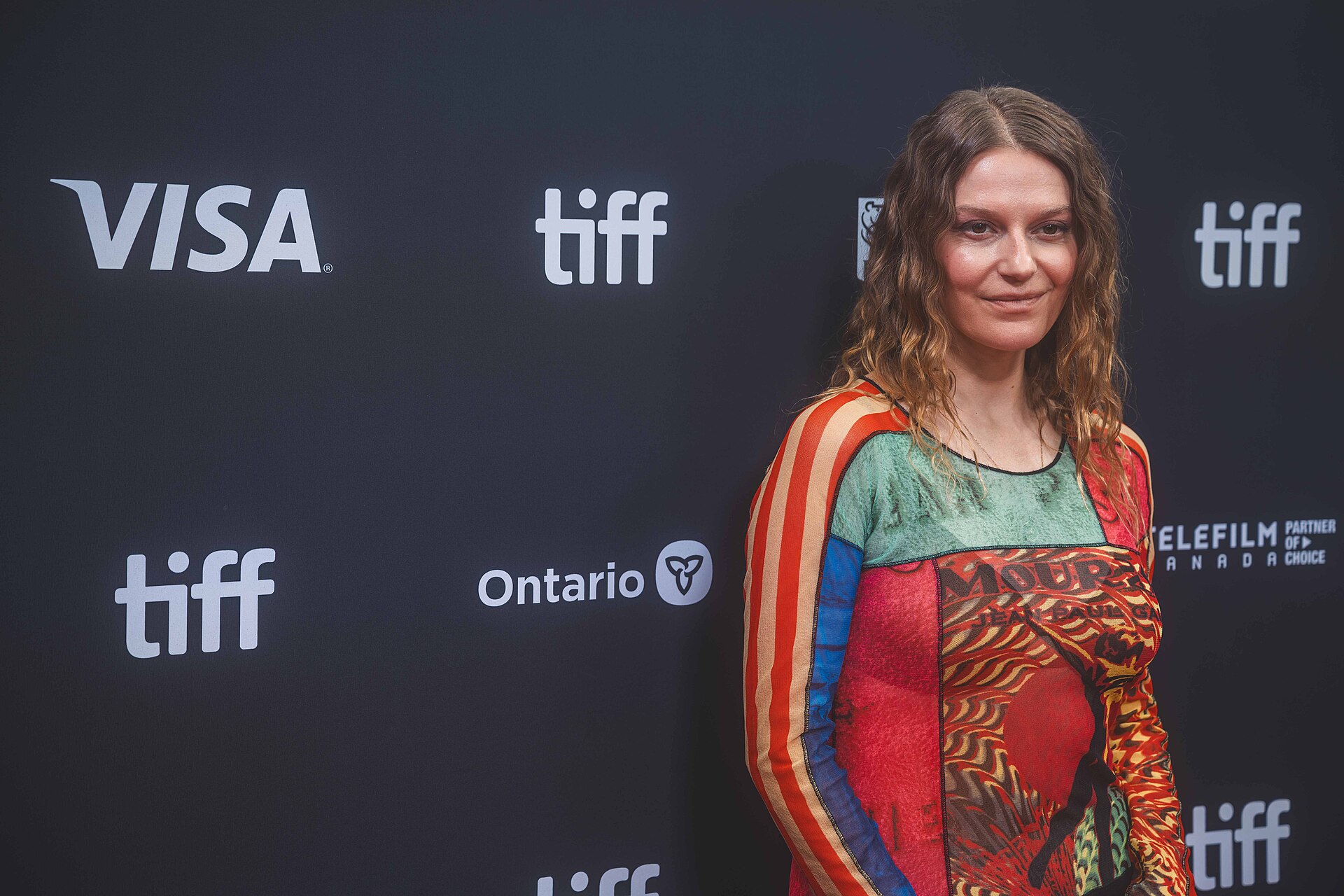 Ally Pankiw, Director, at the 2025 Toronto International Film Festival (TIFF) for the movie Lilith Fair: Building a Mystery - The Untold Story.
