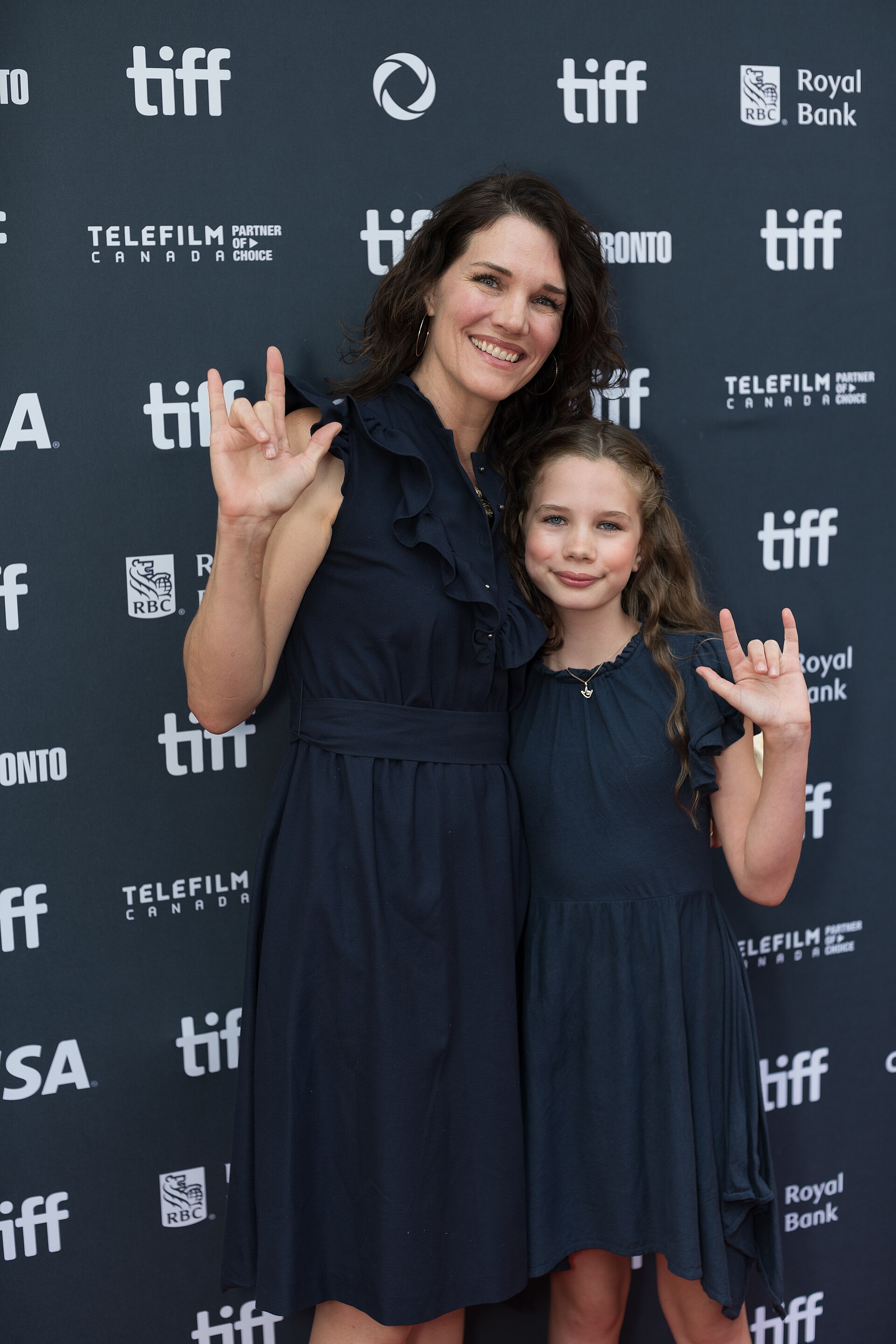 Alona Robbins and her mother at the 2024 Toronto International Film Festival