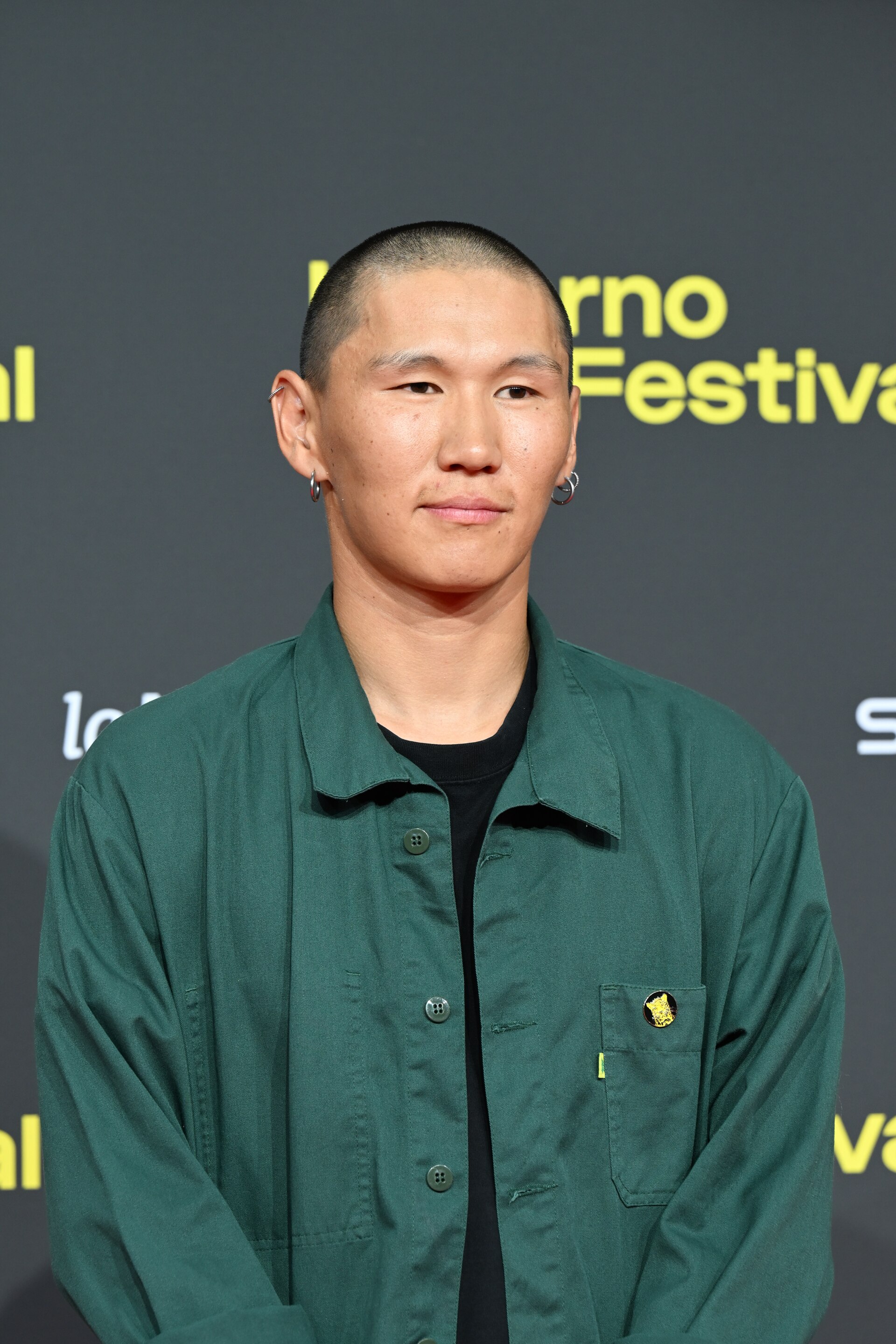 Altanshagal Munkhnasan, actor, at the Locarno Film Festival in Locarno, Switzerland in August 2025