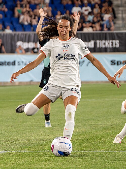 Alyssa Malonson during Gotham FC vs Bay FC on 6.21.25