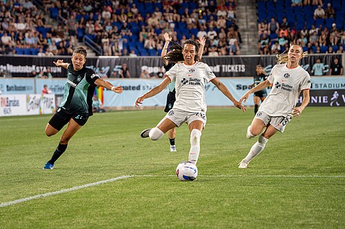 Alyssa Malonson during Gotham FC vs Bay FC on 6.21.25