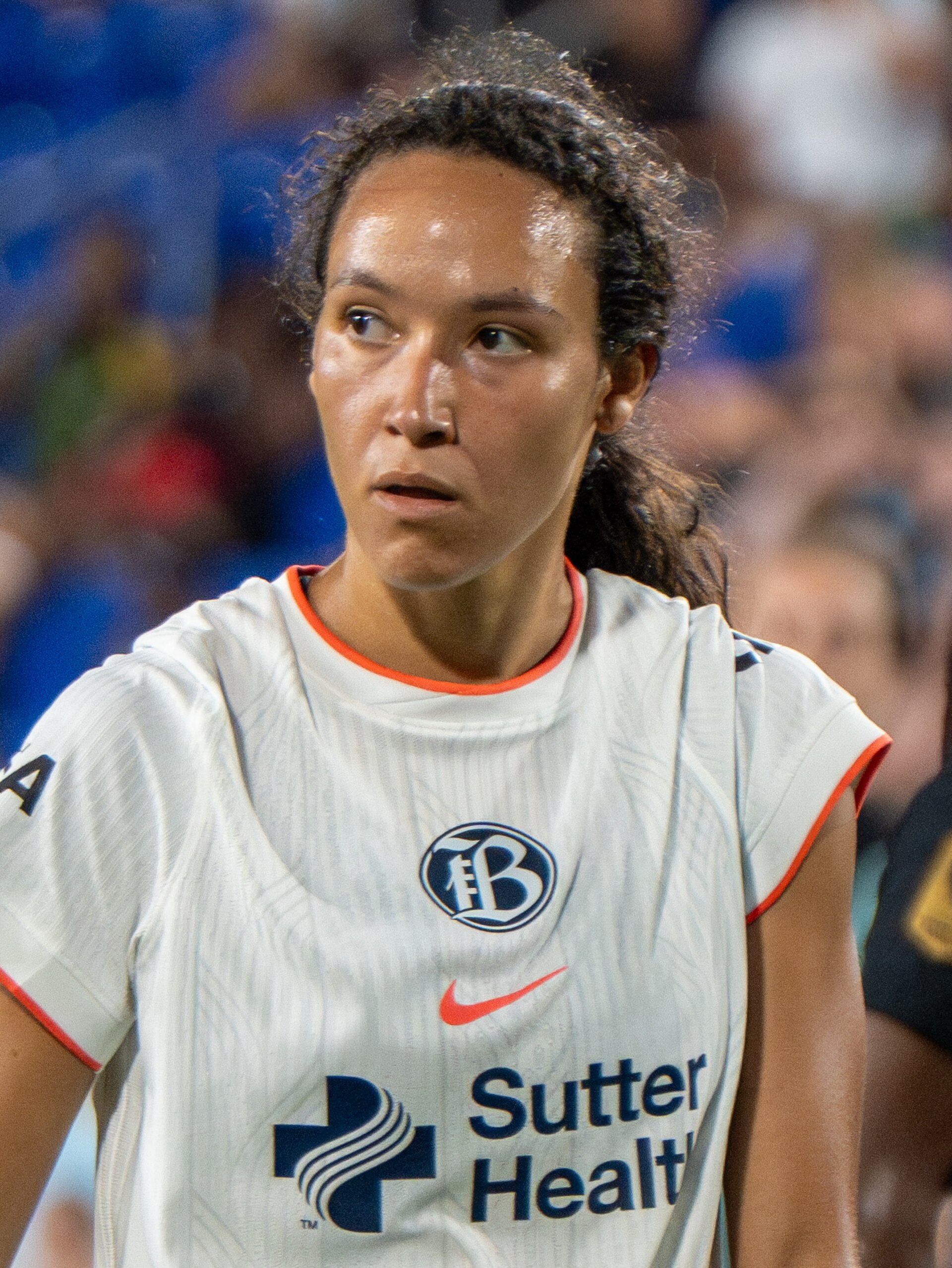 Alyssa Malonson during Gotham FC vs Bay FC on 6.21.25