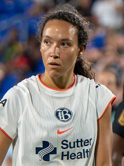 Alyssa Malonson during Gotham FC vs Bay FC on 6.21.25