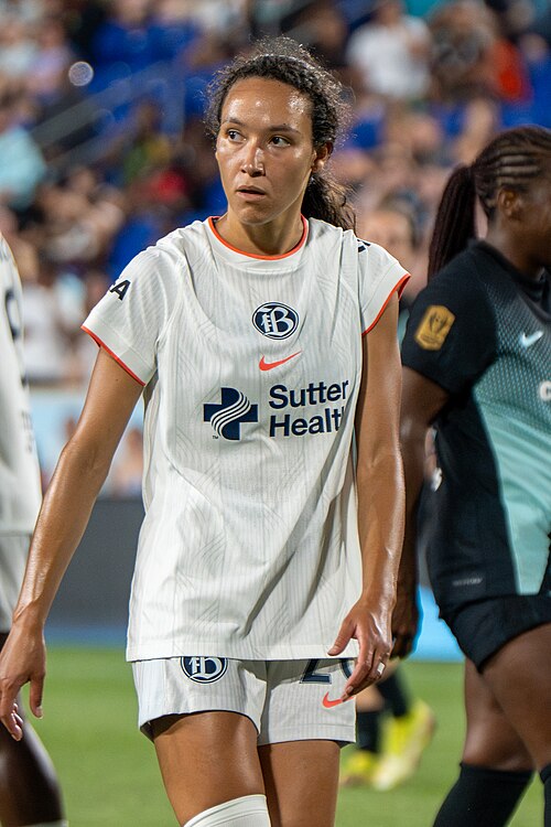 Alyssa Malonson during Gotham FC vs Bay FC on 6.21.25