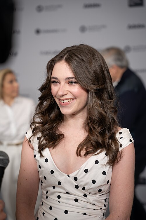 Alyssa Marvin (actress) at the premiere for Run Amok at Sundance Film Festival 2026.