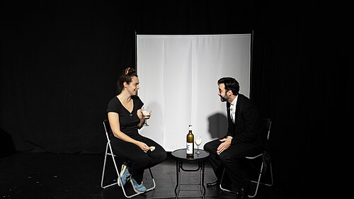 Amadeo Fusca at the 2024 Edinburgh Festival Fringe for The Conductor