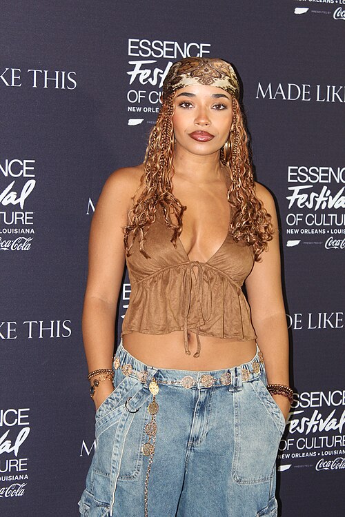 Amanda Reid at the Essence Festival of Culture 2025 in New Orleans, Louisiana in July 2025.