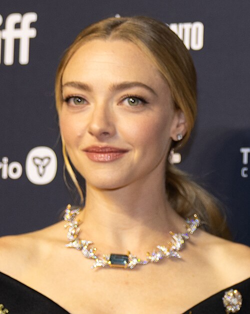 Amanda Seyfried at the 2025 Toronto International Film Festival (TIFF) for the movie The Testament of Ann Lee.