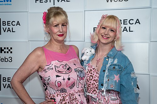 Amanda and Avery Ogle during the Tow premiere at the 2025 Tribeca Festival