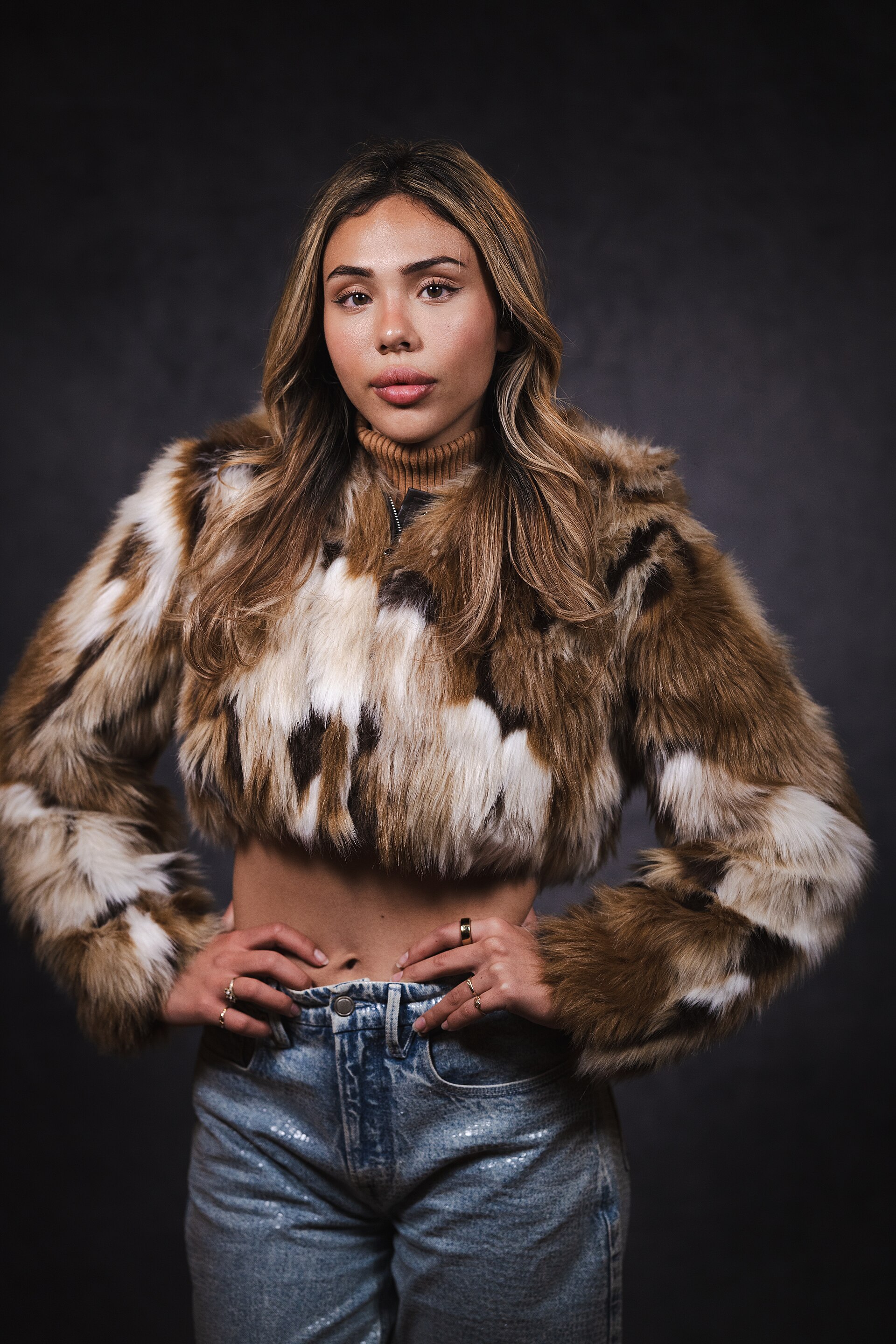 Amber Khieralla portrait at WikiPortraits Studio at Sundance 2025