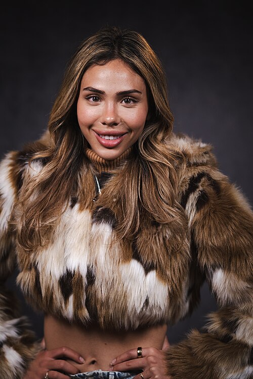 Amber Khieralla portrait at WikiPortraits Studio at Sundance 2025