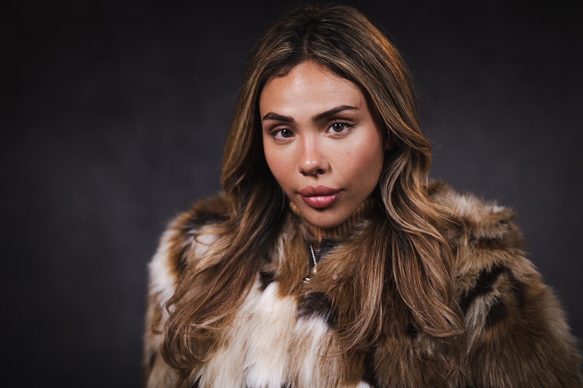 Amber Khieralla portrait at WikiPortraits Studio at Sundance 2025