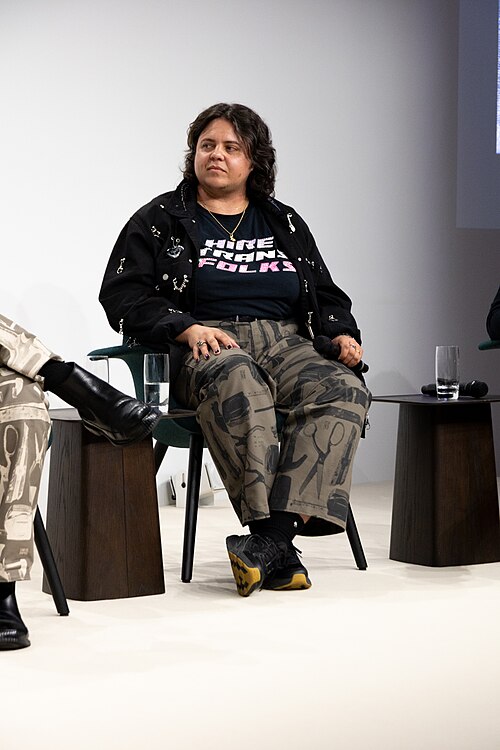 Ambrose Trataris, Art Handlxrs*, at the Art Basel international art fair in Basel, Switzerland in June 2025.