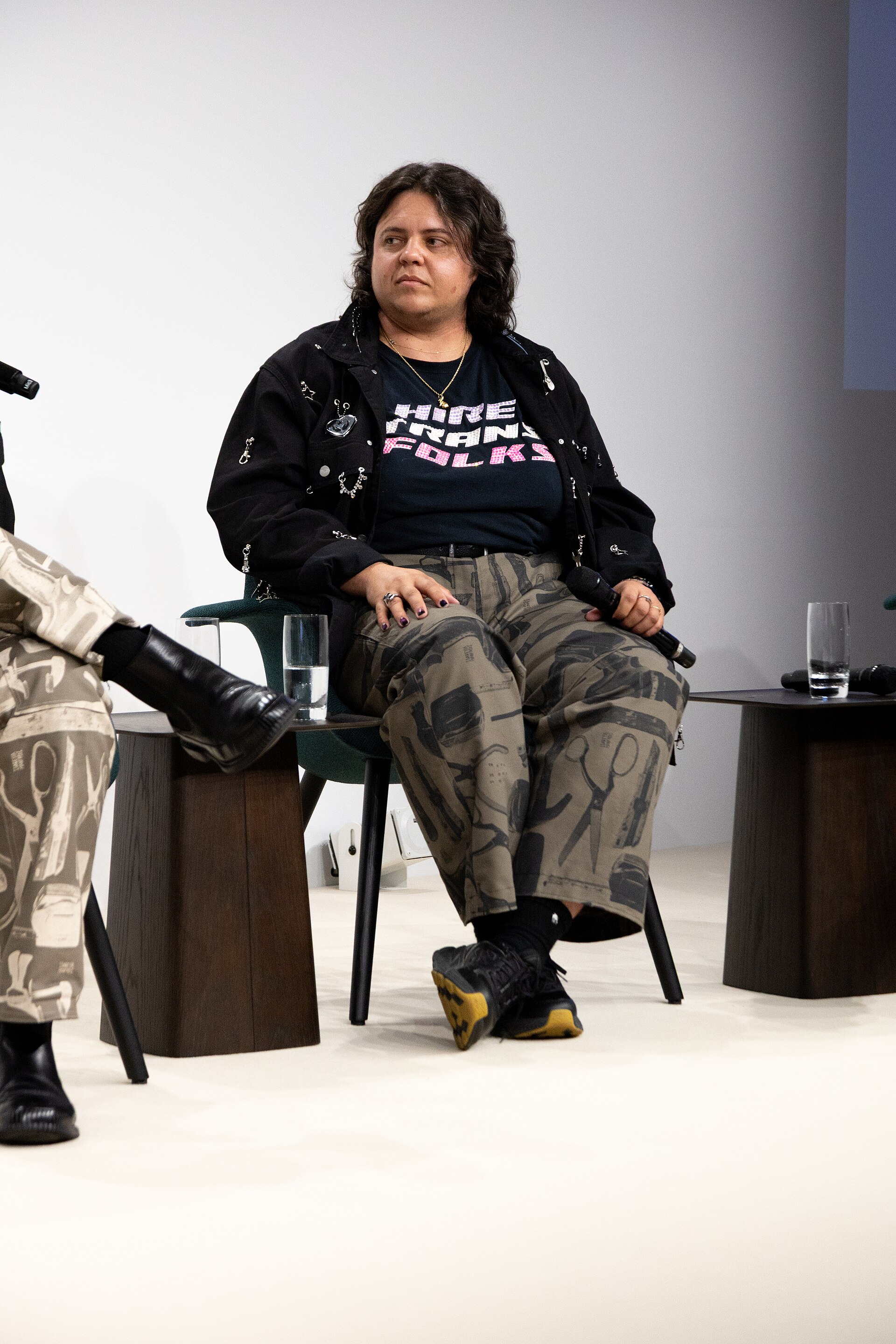 Ambrose Trataris, Art Handlxrs*, at the Art Basel international art fair in Basel, Switzerland in June 2025.