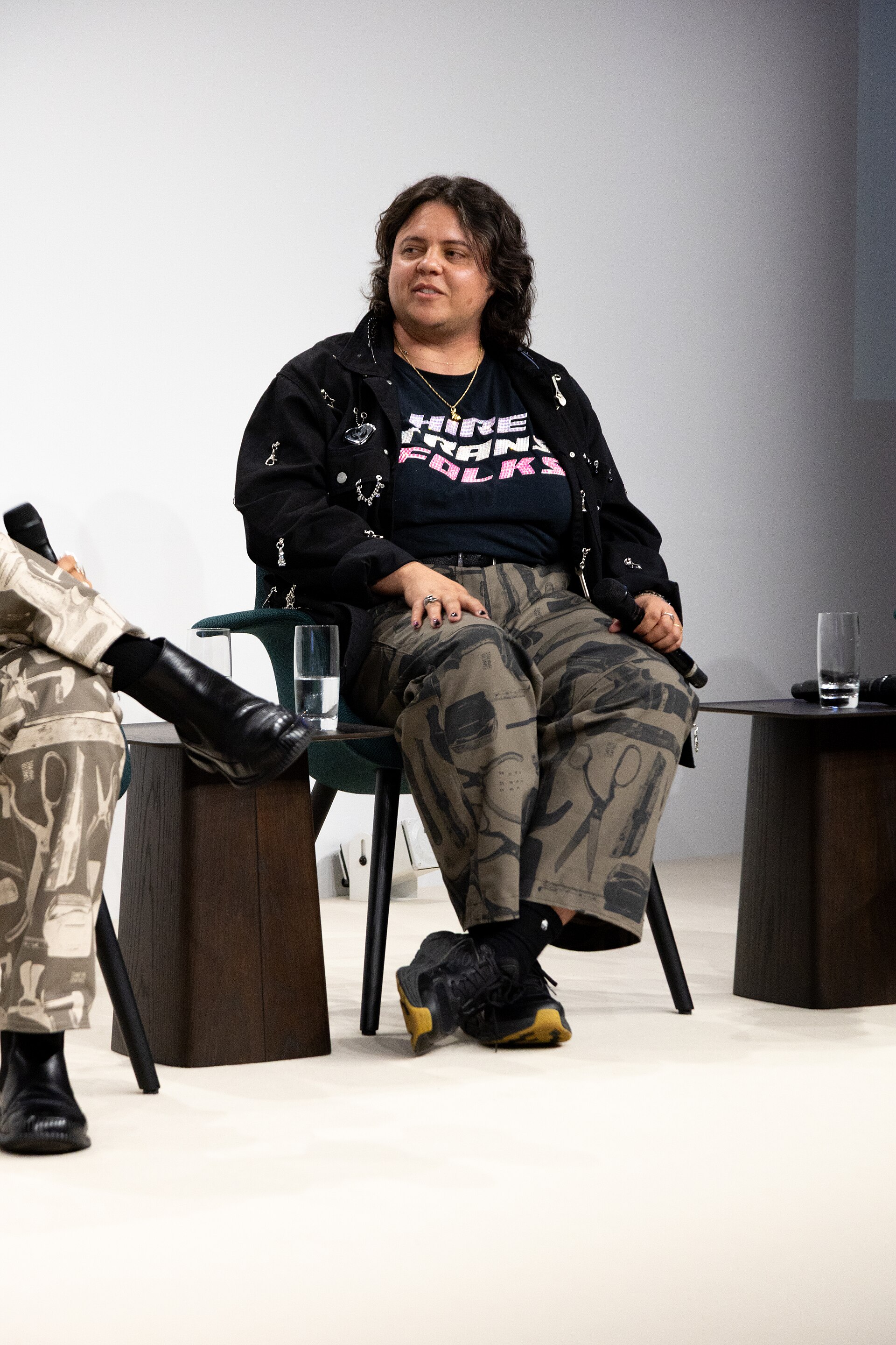 Ambrose Trataris, Art Handlxrs*, at the Art Basel international art fair in Basel, Switzerland in June 2025.