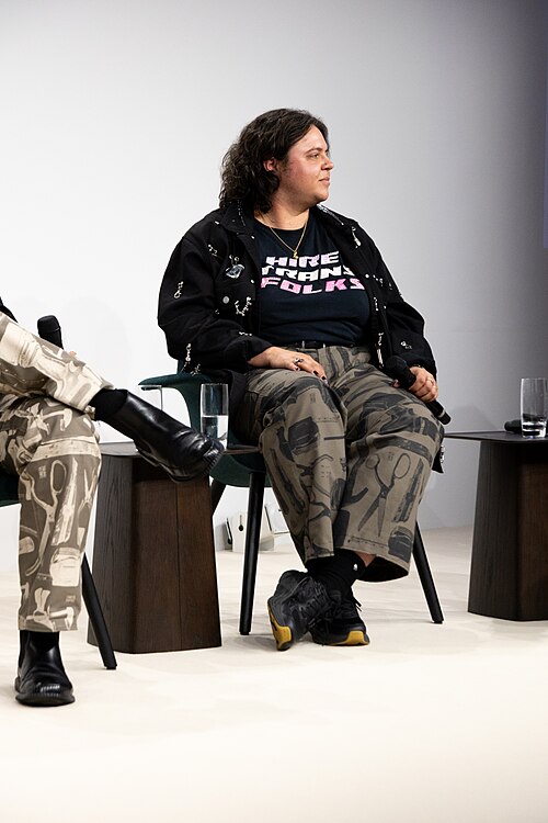 Ambrose Trataris, Art Handlxrs*, at the Art Basel international art fair in Basel, Switzerland in June 2025.