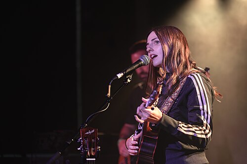 Amelia Coburn performs at SXSW London (UK), in June 2025