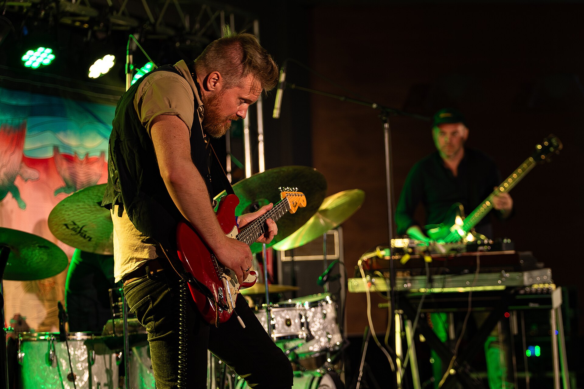 Amgala Temple at Canal Street festival in Arendal, Norway, 2021