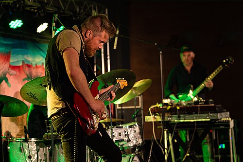 Amgala Temple at Canal Street festival in Arendal, Norway, 2021